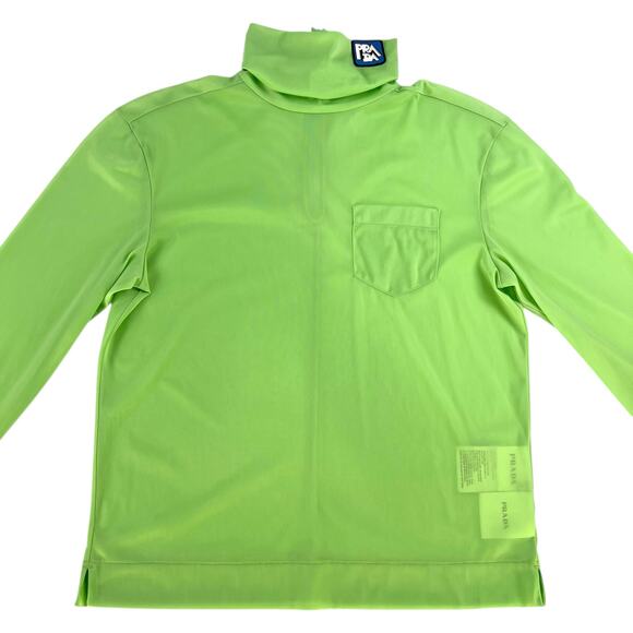 Prada Sheer Turtleneck Shirt - Picture 6 of 10